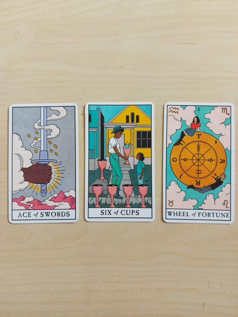 Three Card Spread for Love and Relationships