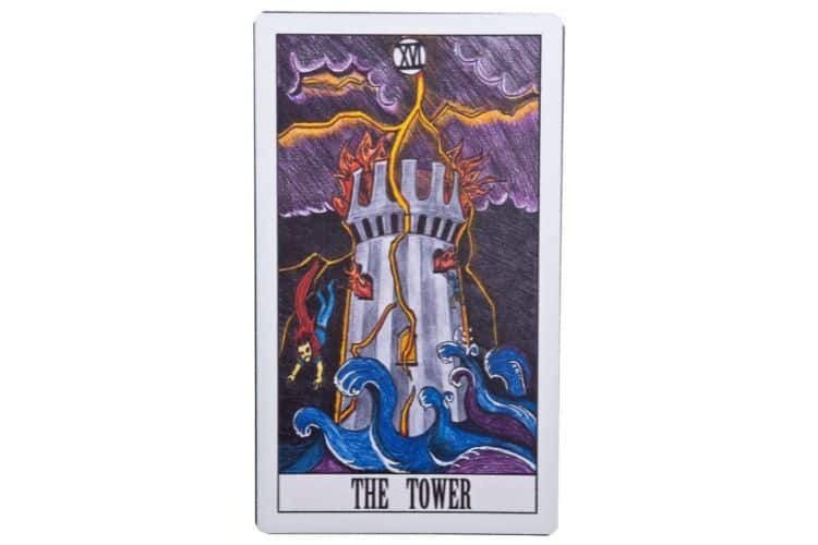 The Tower Tarot Card