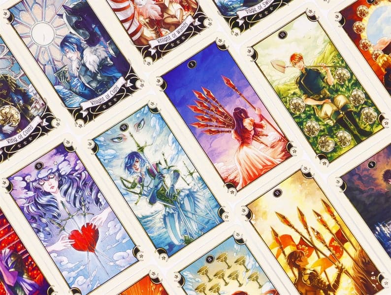 The Most Interesting Anime Tarot Card Decks Available  Tarot Technique