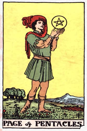 page of pentacles travel