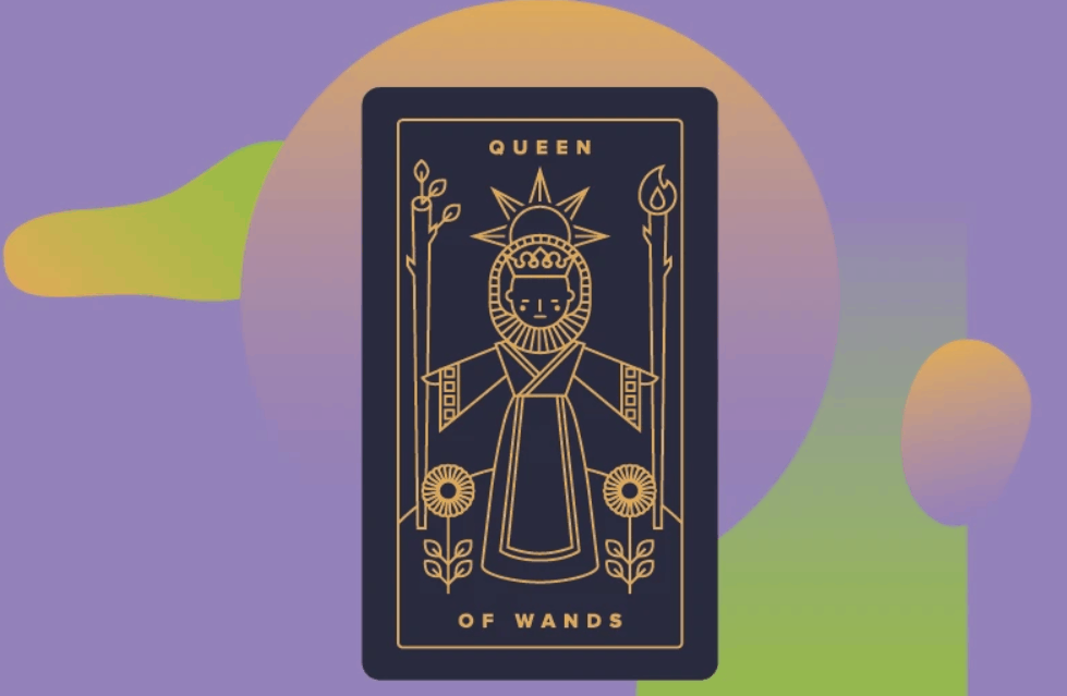 Queen of WAnds Card