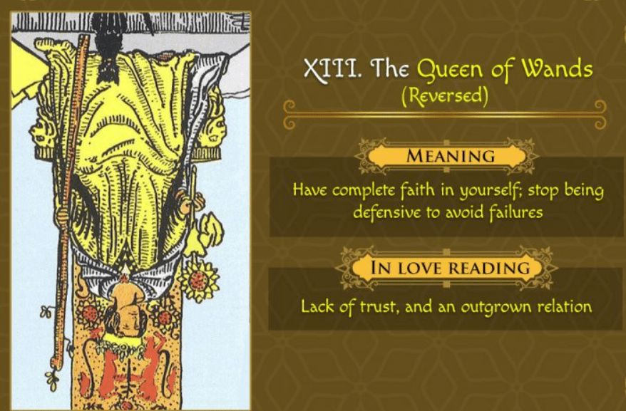 The Queen of Wands Meaning: Upright and Reversed - Tarot Technique