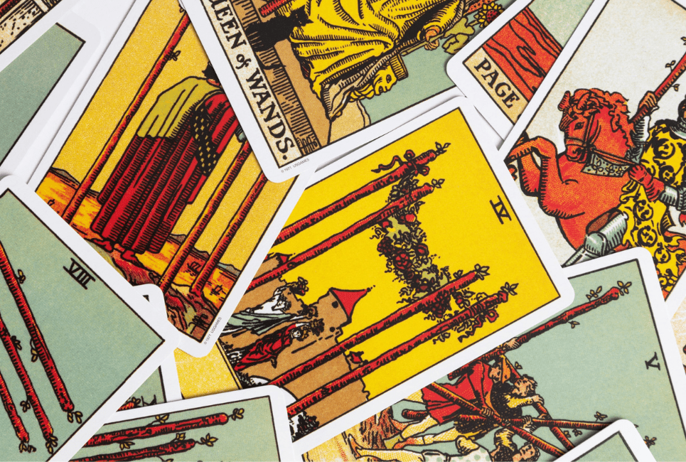 Four of Wands Meaning Upright and Reversed Tarot Technique