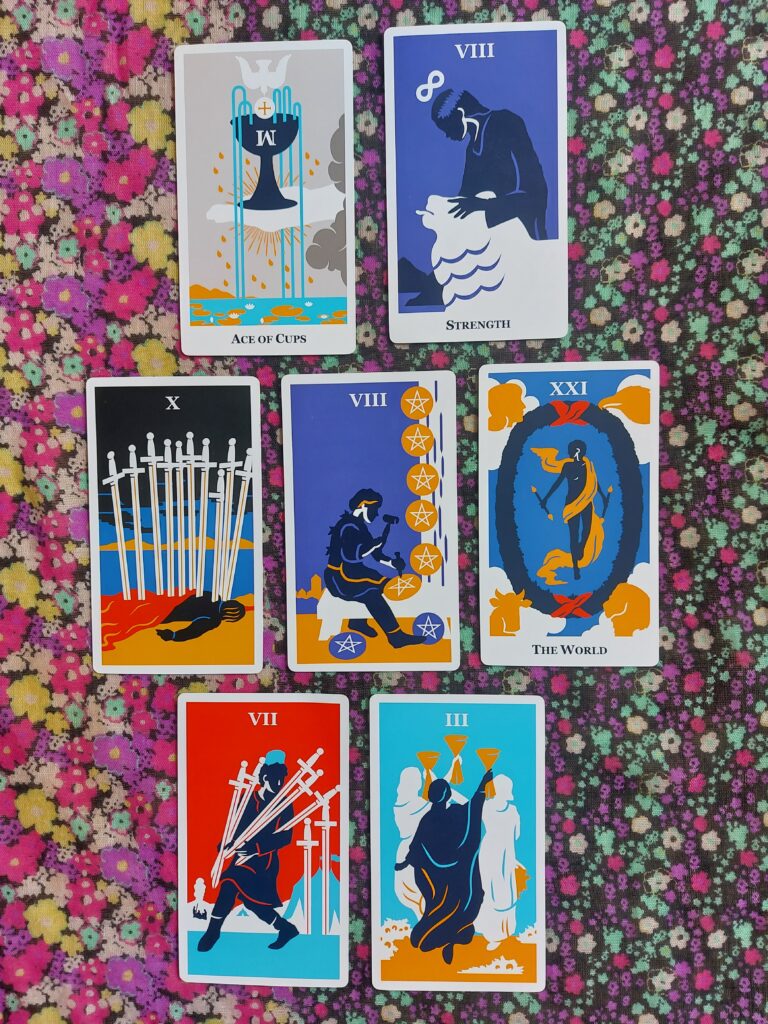 7 tarot card spread