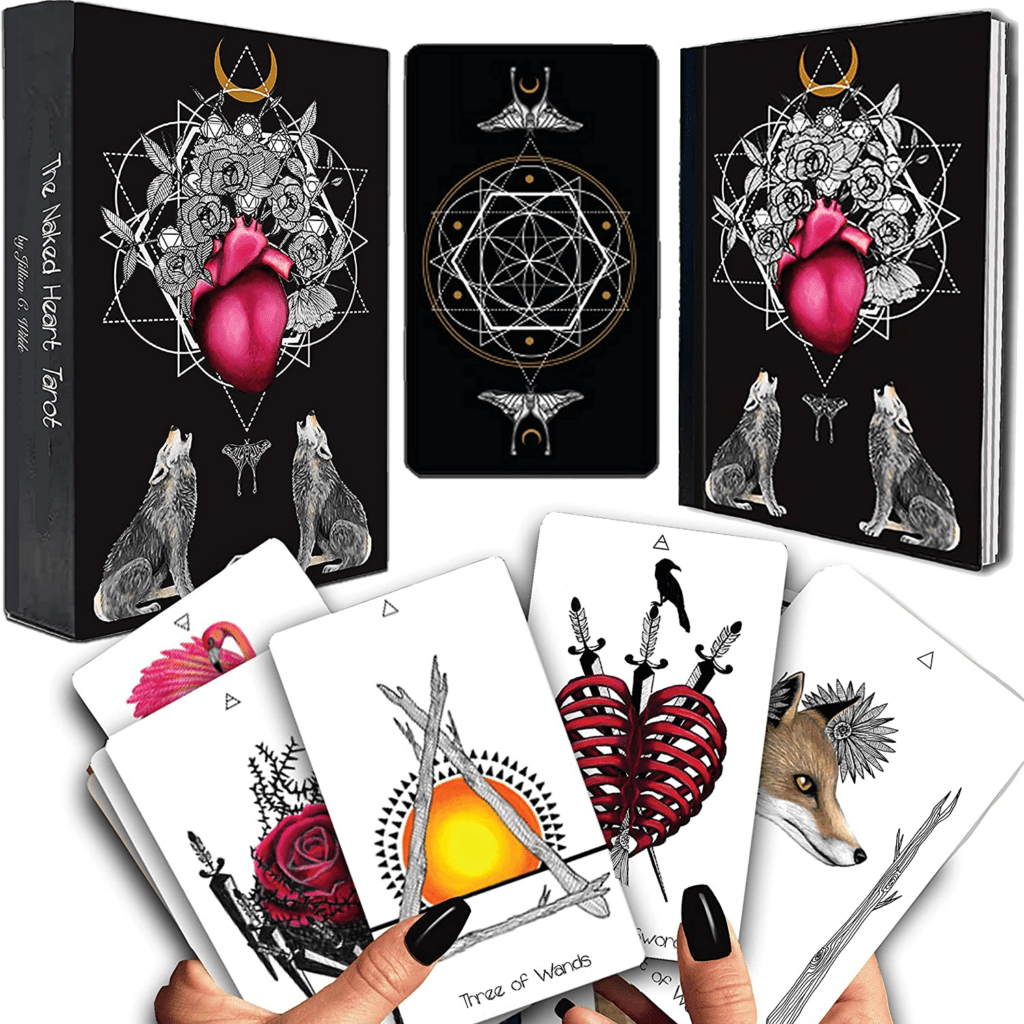 Naked Heart Tarot by Jillian C. Wilde 