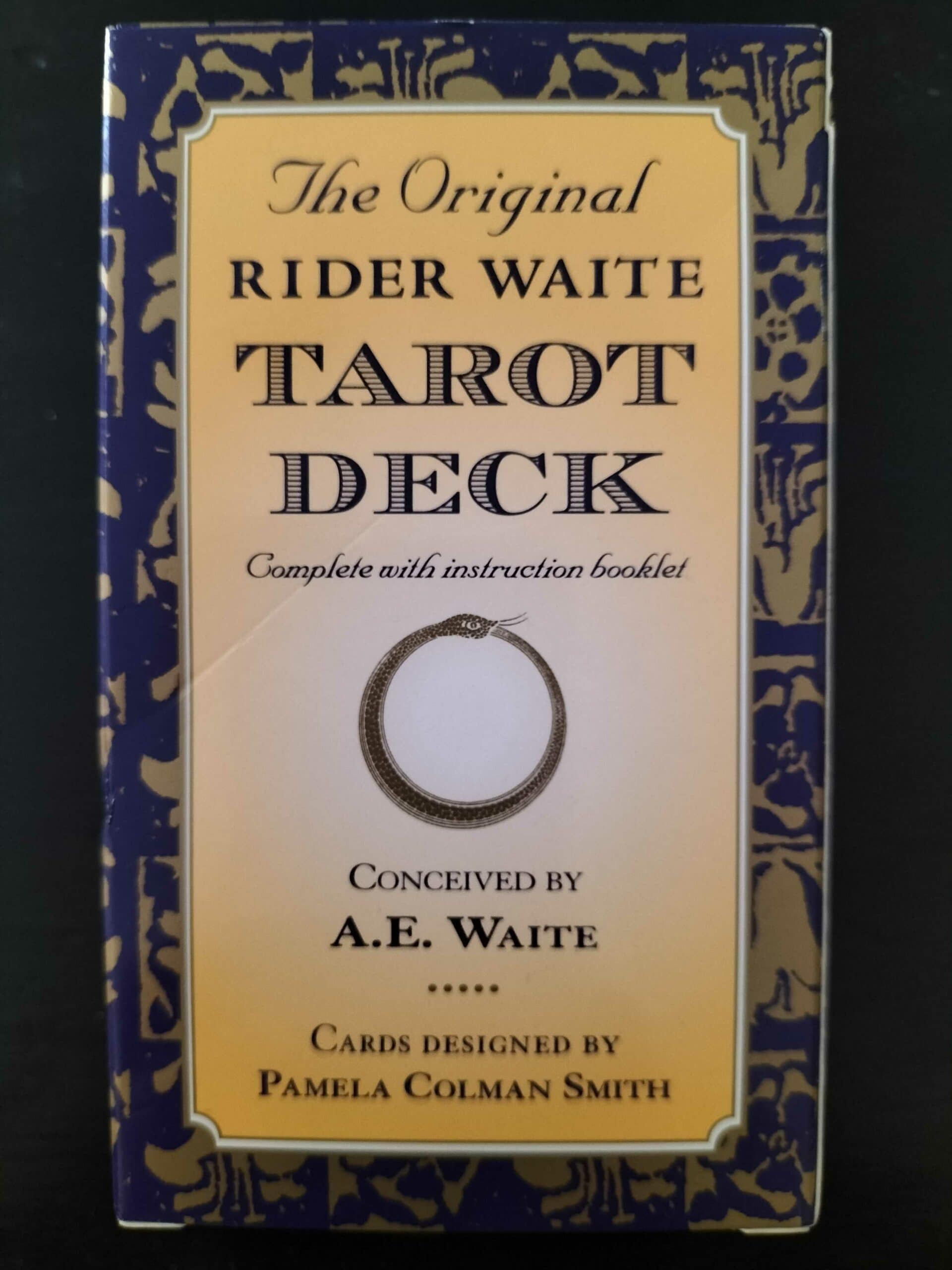 rider waite tarot technique