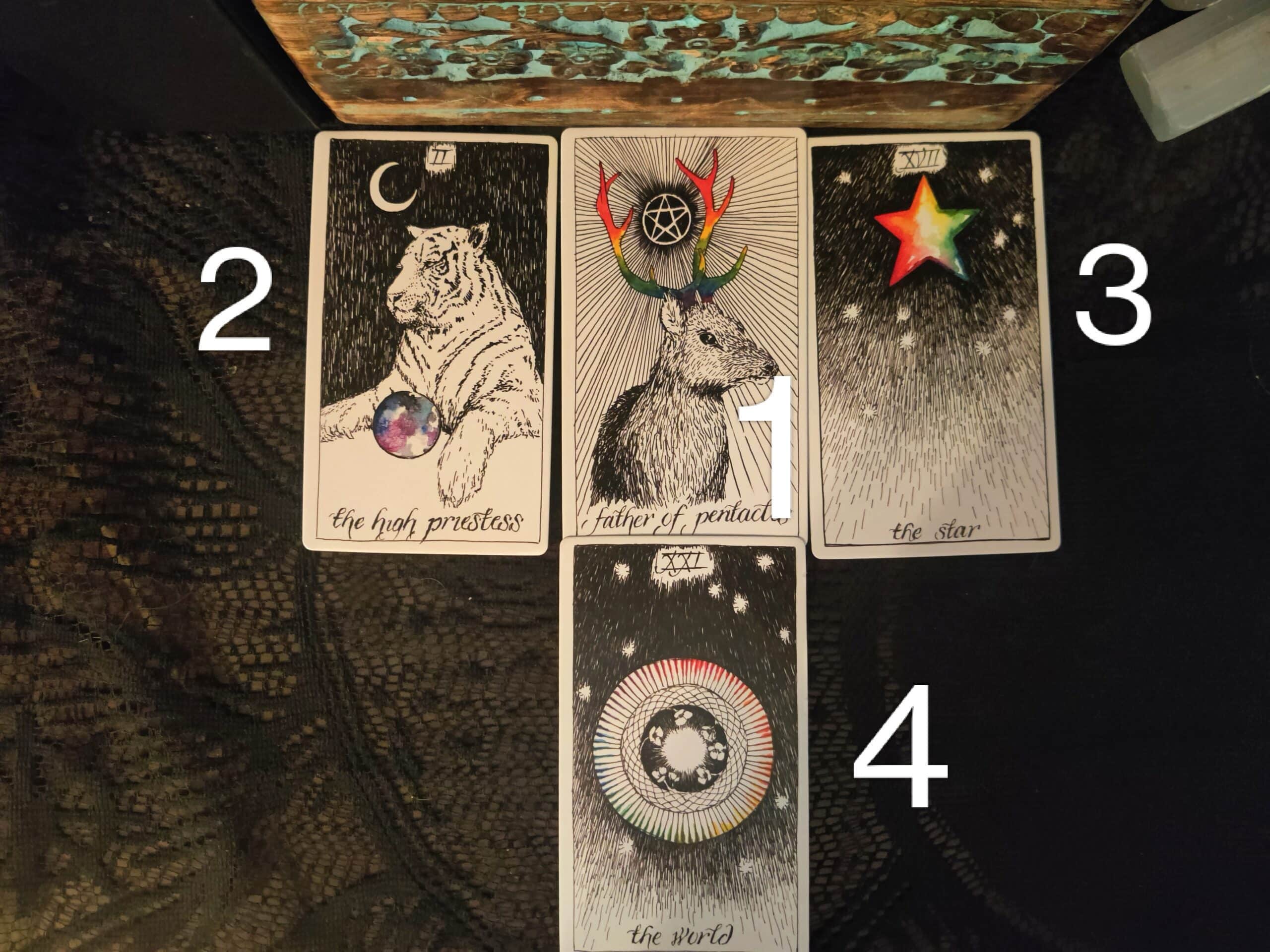 4 Card Spread