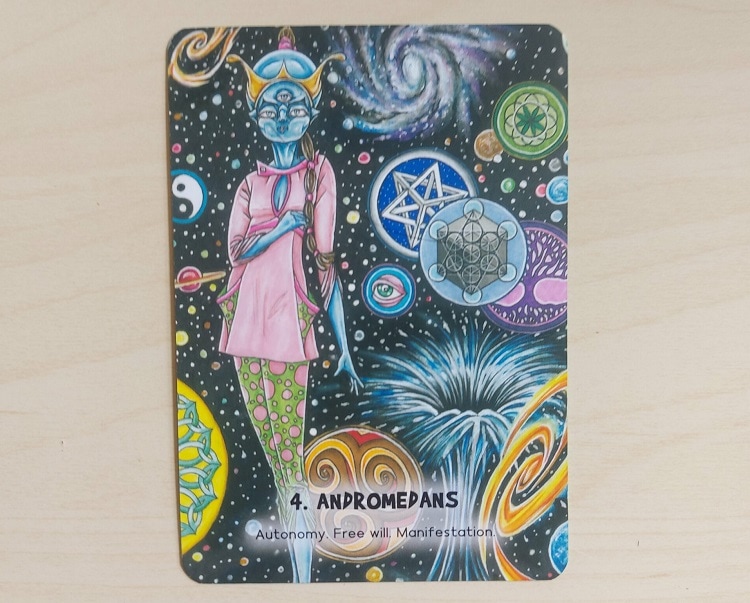 mystic martians oracle deck key card