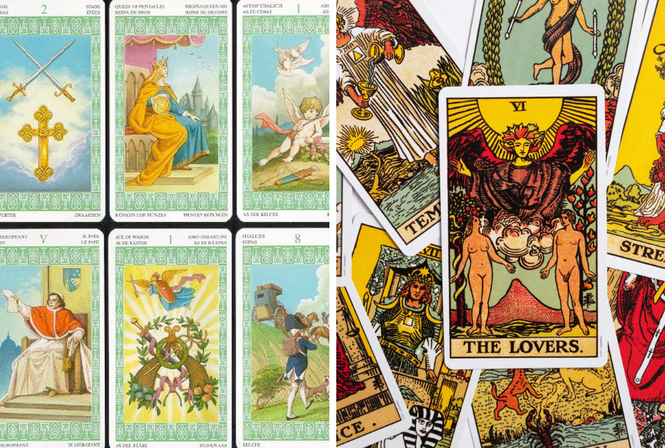 tarot vs lenormand