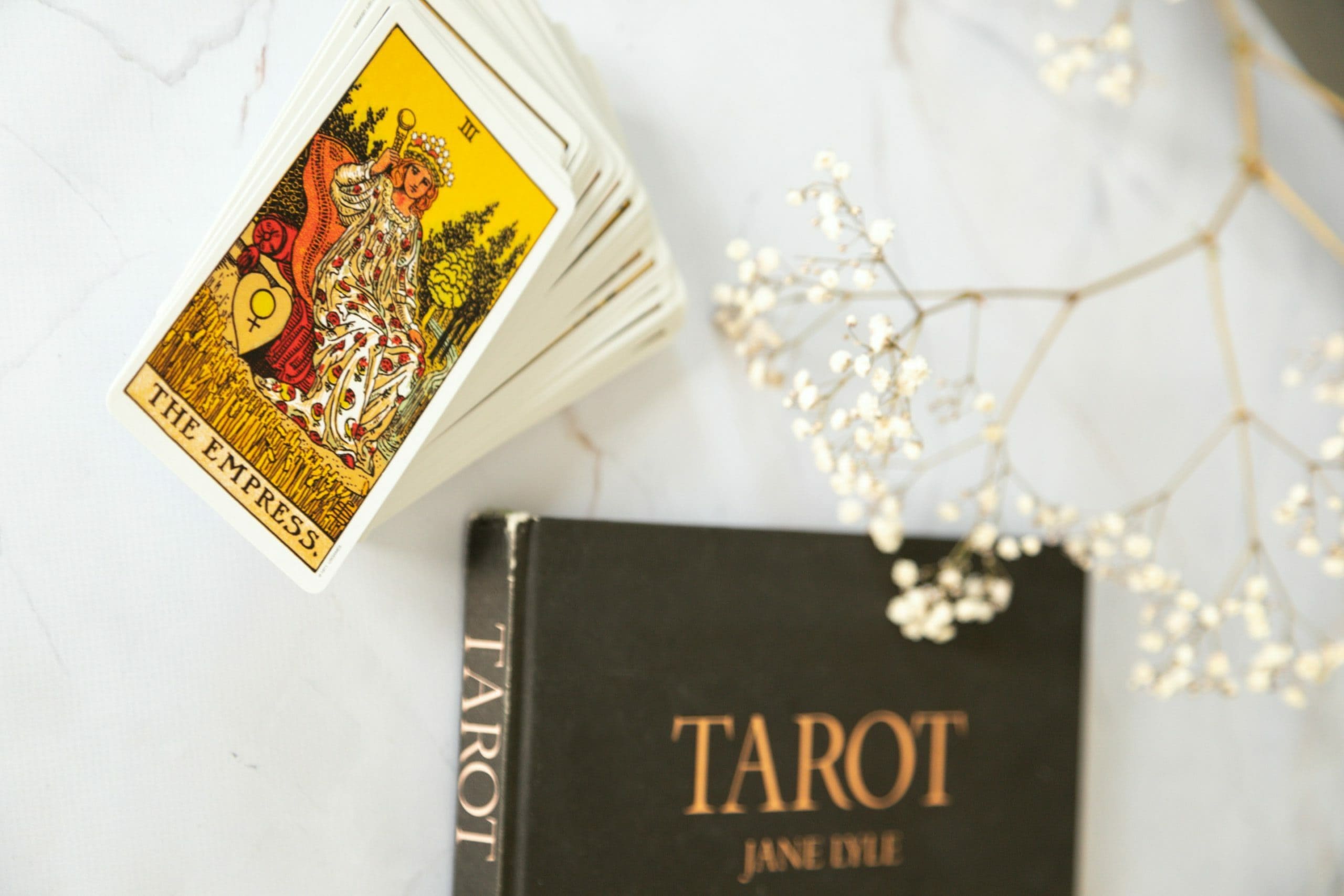 Tarot Cards And Book